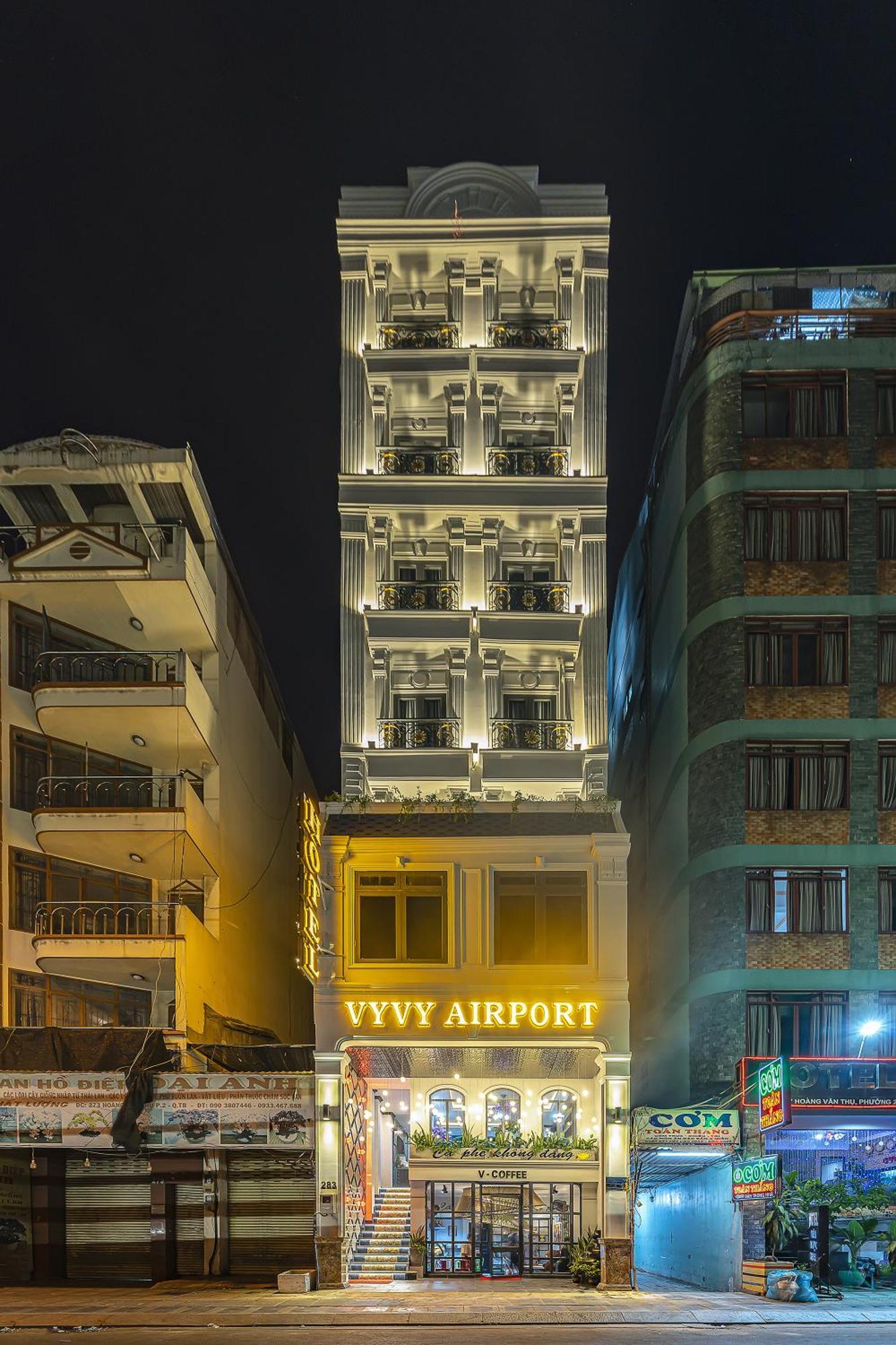 Collection O Vyvy Airport Hotel Ho-Chi-Minh-Stadt Exterior foto